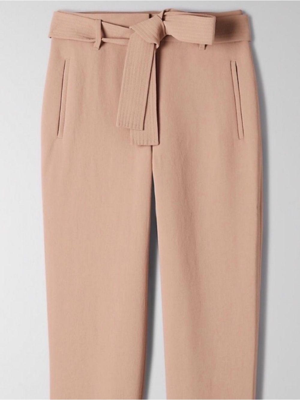 Wilfred Tie Front Jallade Pants - Chasm